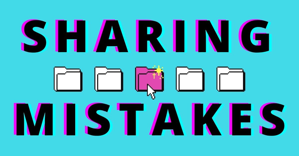 "sharing mistakes" featured image