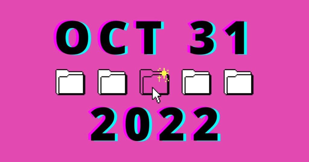 EMM template for October 31st, 2022
