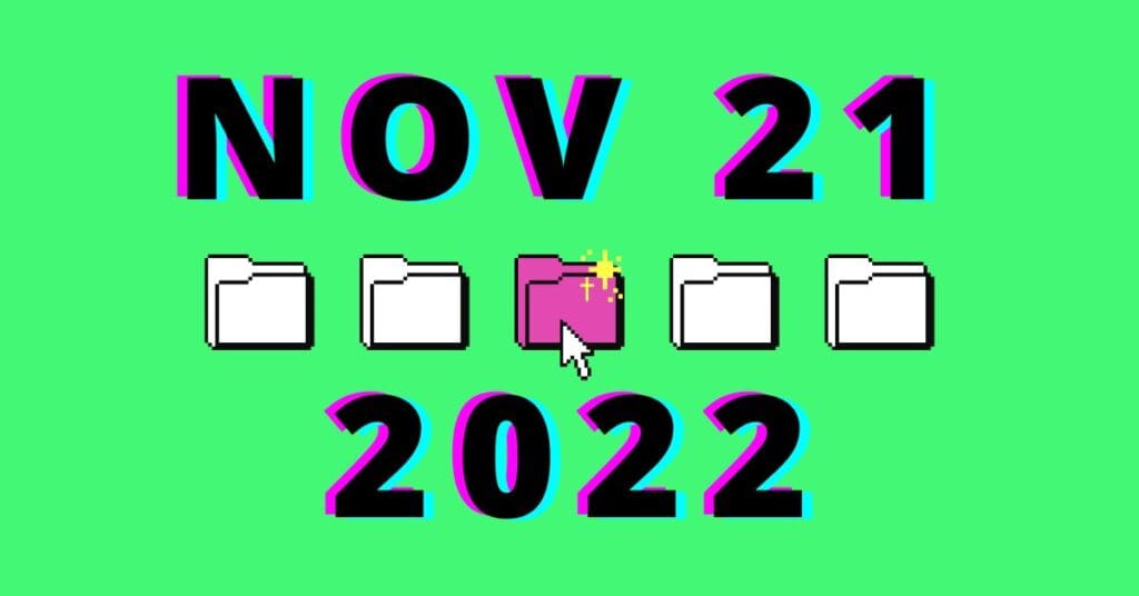 EMM template for November 21st, 2022