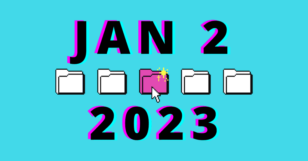 EMM template for January 2nd 2023
