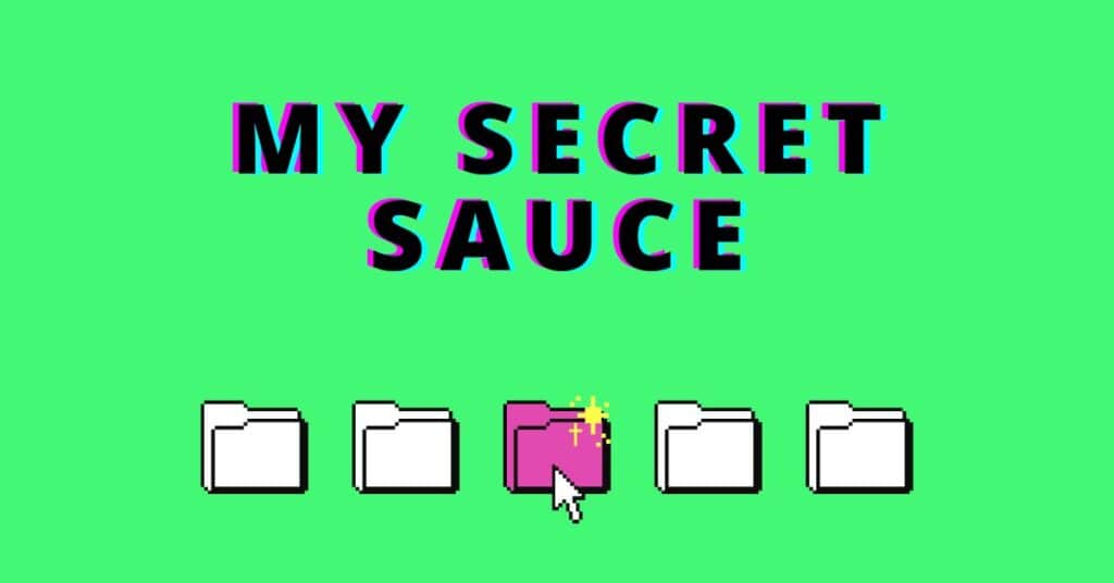 EMM template for July 17th, 2023 titled My Secret Sauce
