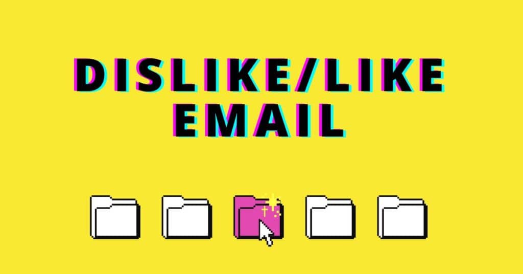 EMM template for April 17th, 2023 titled Dislike/Like Email